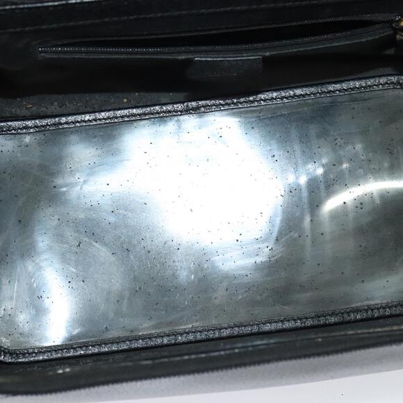 GUCCI Bamboo Hand Bag Leather Black Gold 013 2122 013 2122 - Picture 16 of 16